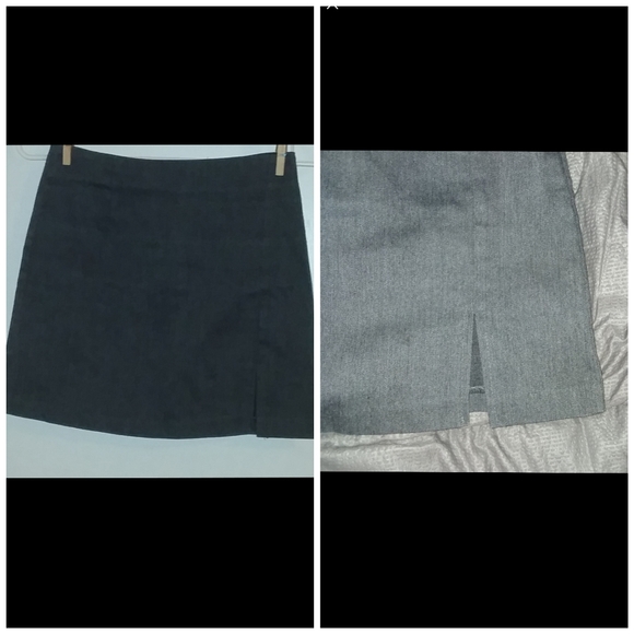 In Charge Dresses & Skirts - Vintage gray skirt w/ slit